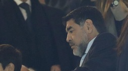 Real Madrid-Napoli, anche Maradona allo stadio con Rocio