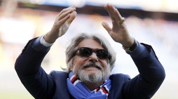 É Massimo Ferrero il protagonista di Sampdoria-Cagliari