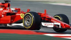F1 Ferrari, Raikkonen è un fulmine a Barcellona