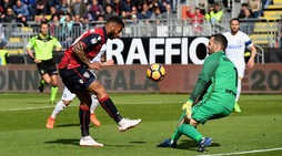 Cagliari-Inter 5-1: inutile la rete di Borriello