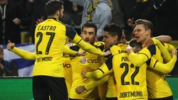 Borussia Dortmund-Benfica 4-0: tripletta di Aubameyang