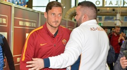 La Roma parte per Palermo