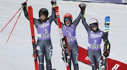 Sci: le immagini della tripletta azzurra ad Aspen