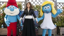 Cristina D'Avena e i Puffi al cinema, la presentazione a Roma