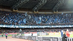 Lo spettacolo del San Paolo per Napoli-Juventus