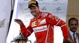 Festa Ferrari in Bahrain! Vettel balla sul podio