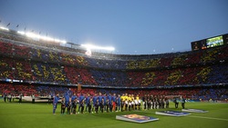 Champions League, Barcellona-Juventus: la coreografia del Camp Nou