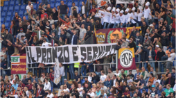 Roma-Lazio: lo spettacolo del derby sugli spalti