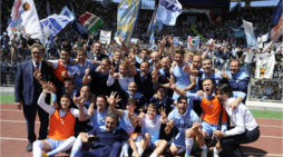Lazio, che festa per la vittoria nel derby!
