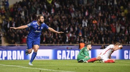 Champions League: Monaco-Juventus 0-2, lo show di Higuain
