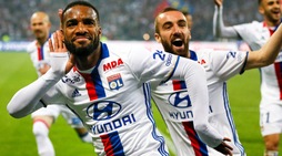 Roma, ecco il Lione: Lacazette è la stella