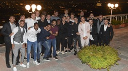 Roma, le foto della cena di Totti