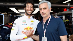 Gp Monaco, c'è Mourinho ai box con Ricciardo