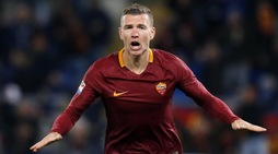 Roma, tutte le 29 reti di Dzeko capocannoniere