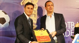 Inter, Javier Zanetti vince il premio Football Leader 2017