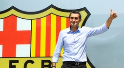 Barcellona, al Camp Nou è arrivato Valverde