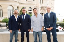Totti, relax a Montecarlo. C'è anche Di Vaio