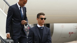 Il Real Madrid sbarca a Cardiff: Ronaldo concentrato
