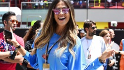 Giorgia Palmas colora di azzurro il Mugello