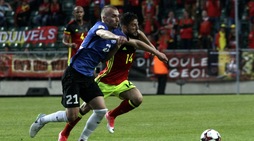 Mondiali 2018: Estonia-Belgio 0-2, Mertens continua a segnare