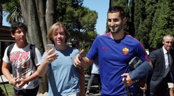 Roma, al raduno Gonalons già guida il gruppo