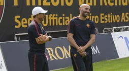 Roma, Di Francesco a colloquio con Monchi: sorrisi a Pinzolo