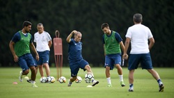 Juventus, allenamento al Training Center di Vinovo