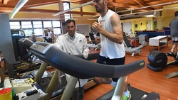 Bologna, test indoor prima del ritiro