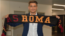 Roma, Cengiz Ünder sbarcato a Fiumicino