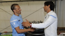 Lazio, Inzaghi accoglie Lucas Leiva in ritiro