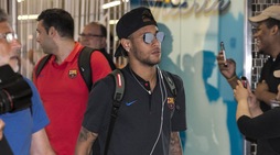 Il Barcellona sbarca negli Stati Uniti: muso lungo Neymar