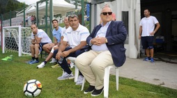 Lazio, Lotito arriva ad Auronzo: il presidente si gode gli allenamenti di Inzaghi