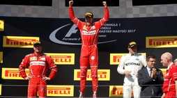 F1, Gp Ungheria: trionfo Vettel, è doppietta Ferrari