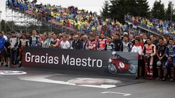 Moto: da Ibiza a Brno, le immagini dell'addio a Nieto