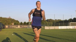 Roma, buone notizie: Karsdorp torna a correre