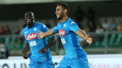 Verona-Napoli 1-3: primo gol di Ghoulam con la maglia azzurra