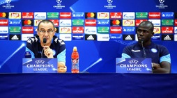 Napoli, Koulibaly e Sarri lanciano la sfida al Nizza: le immagini della conferenza