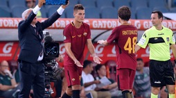 Roma, prima partita per Schick