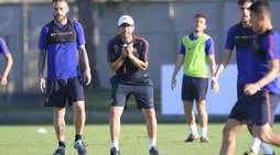 Roma, Di Francesco è carico e studia la squadra anti-Inter