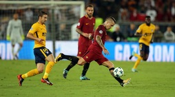 Roma-Atletico, che grinta Nainggolan!