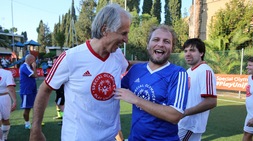 Malagò e Lotti in campo per Special Olympics