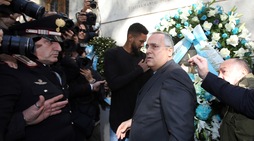 Lazio, Lotito in Sinagoga con Wallace e Felipe Anderson