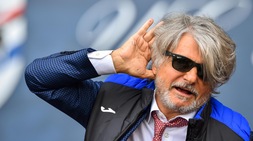 Sampdoria, poker con il Chievo: Ferrero show in tribuna