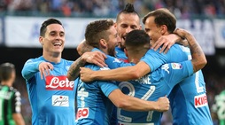 Napoli-Sassuolo, top & flop: Hamsik vivace, Allan efficace