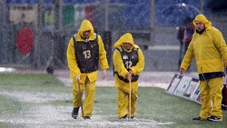 Lazio-Udinese: diluvio allo stadio Olimpico