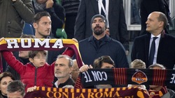 Roma-Lazio, per Totti primo derby in tribuna da dirigente