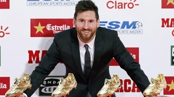 Messi vince la Scarpa d'oro per la quarta volta: eguagliato Cristiano Ronaldo