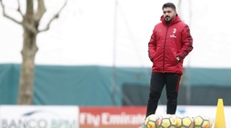 Milan già al lavoro sotto lo sguardo severo di Gattuso