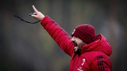 Milan, Gattuso dà gli ordini a Milanello