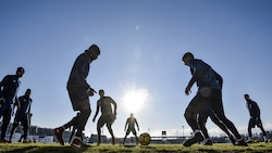 Juventus, allenamento a Vinovo